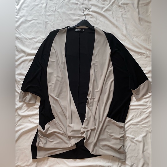 Black & Cream Cardigan - Picture 1 of 4